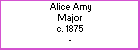 Alice A Major
