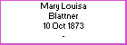Mary L Blattner