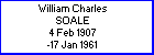 William C Soale