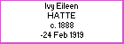 Ivy E Hatte