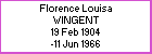 Florence L Wnigent
