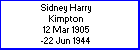 Sidney H Kimpton