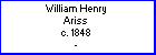 William H Ariss