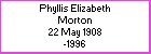 Phyllis E Morton