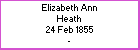 Elizabeth A Heath
