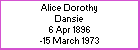 Alice D Dansie