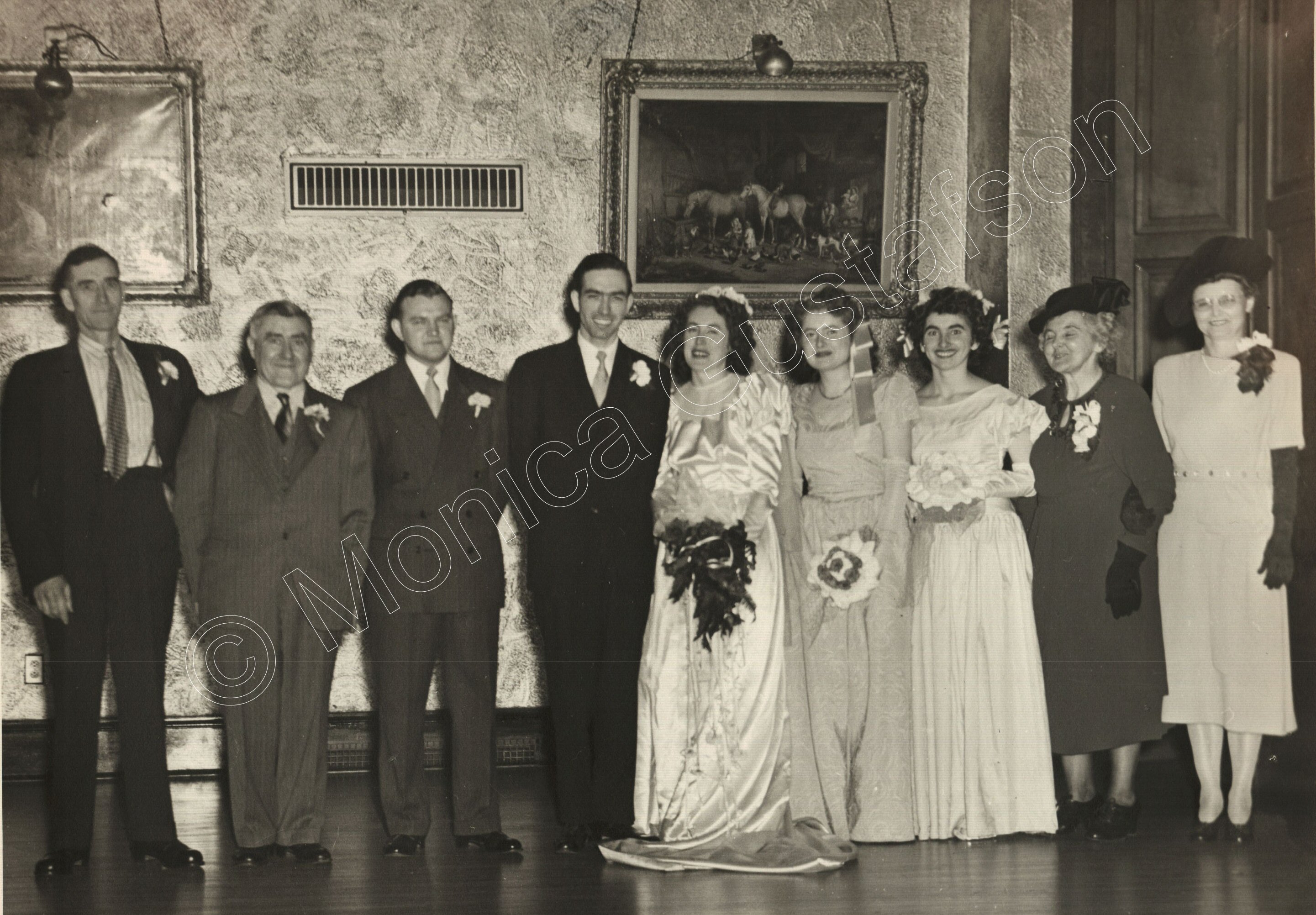 Patrick at a wedding