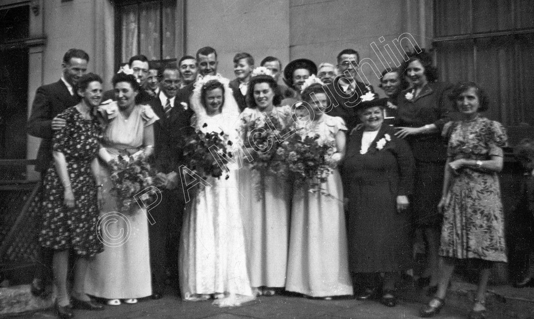 John and Dot's wedding photo
